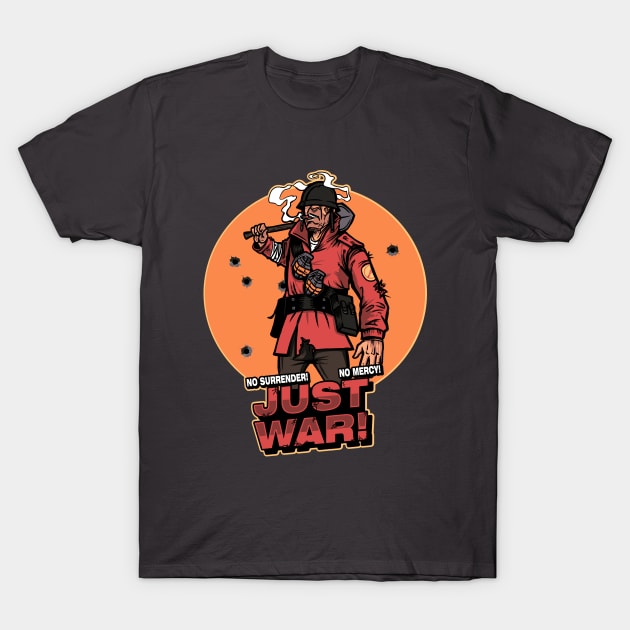 Just War T-Shirt by AndreusD